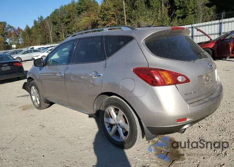 2009 Nissan Murano S z USA, uszkodzony, nr VIN JN8AZ18W09W139830